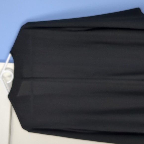 Medium Staring at Stars Open Front Embroidered Fringe Sheer Black Kimono - Picture 13 of 15